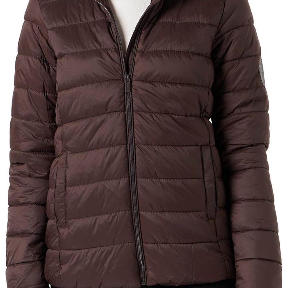 Women's Brown Puffer Jacket